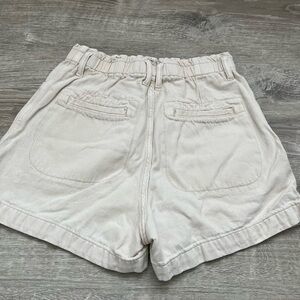 Mango ecru denim shorts - size S